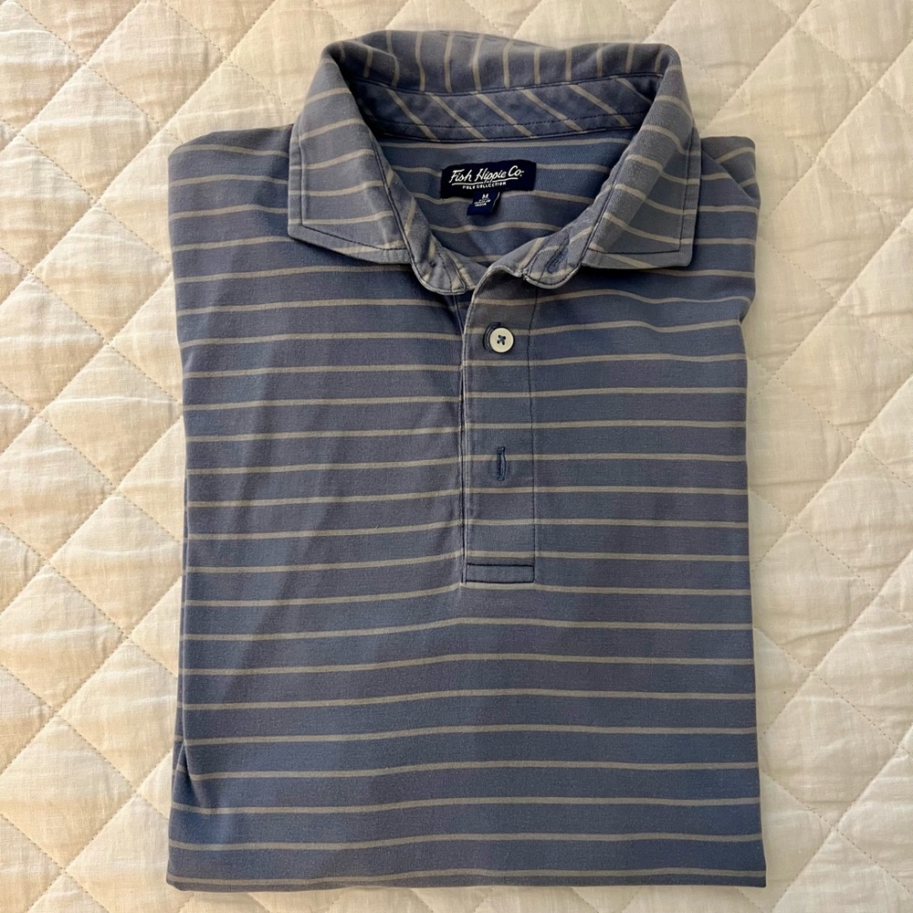 Fish Hippie Golf Polo